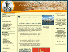 Tablet Screenshot of korosi-egyetem.hu